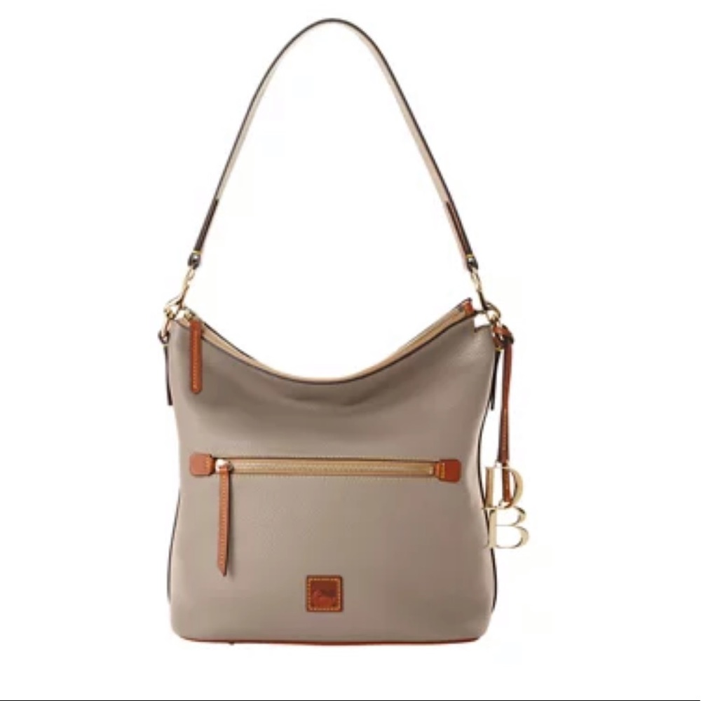 Dooney And Bourke Large Taupe leather Tote